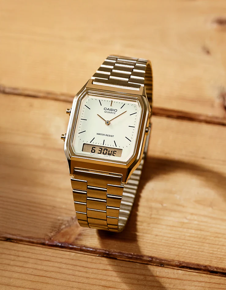 Casio AQ-230GA-9DMQYES Watch - Gold - Image 3