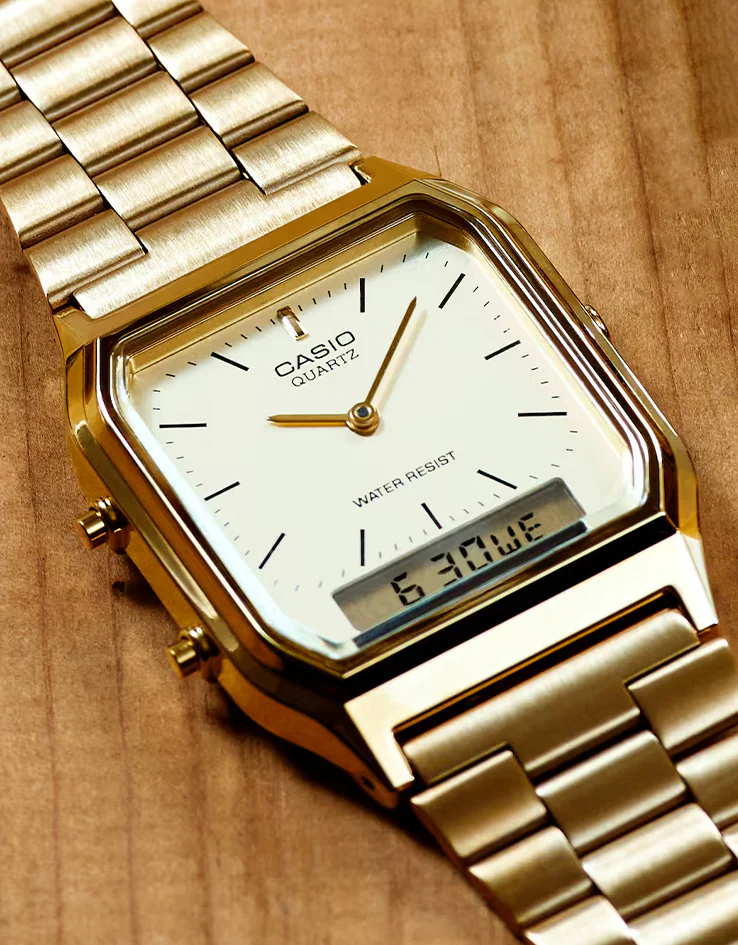 Casio AQ-230GA-9DMQYES Watch - Gold - Image 4
