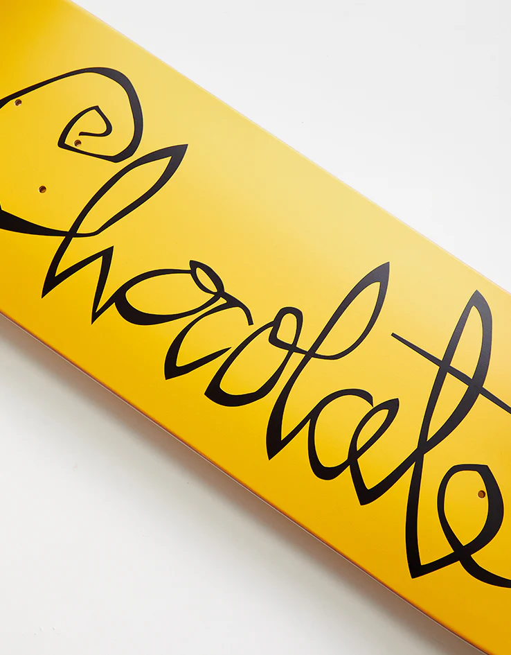 Chocolate Aikens OG Script G057 Skateboard Deck - 8.5" - Image 2