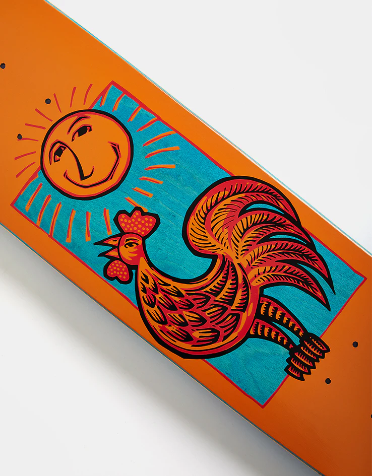 Chocolate Brenes Nicaraguan Sunrise OG Reissue G001 Skateboard Deck - 7.5" - Image 3