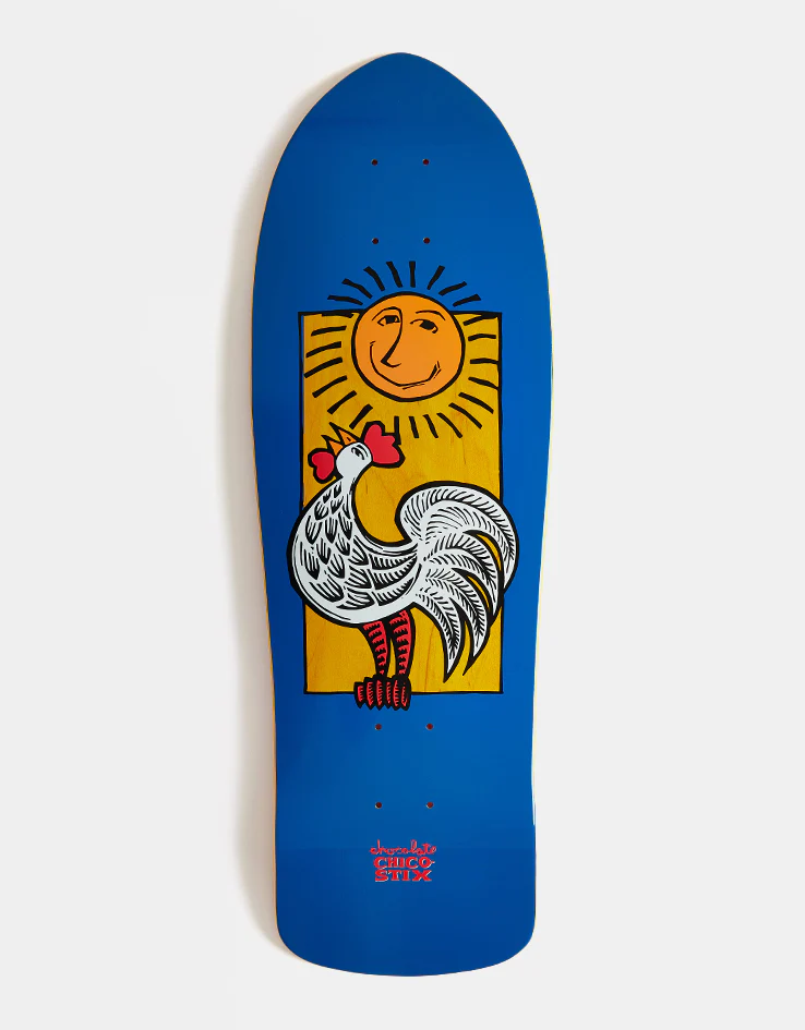 Chocolate Brenes Nicaraguan Sunrise Retro Reissue 024 Skateboard Deck - 9.75"