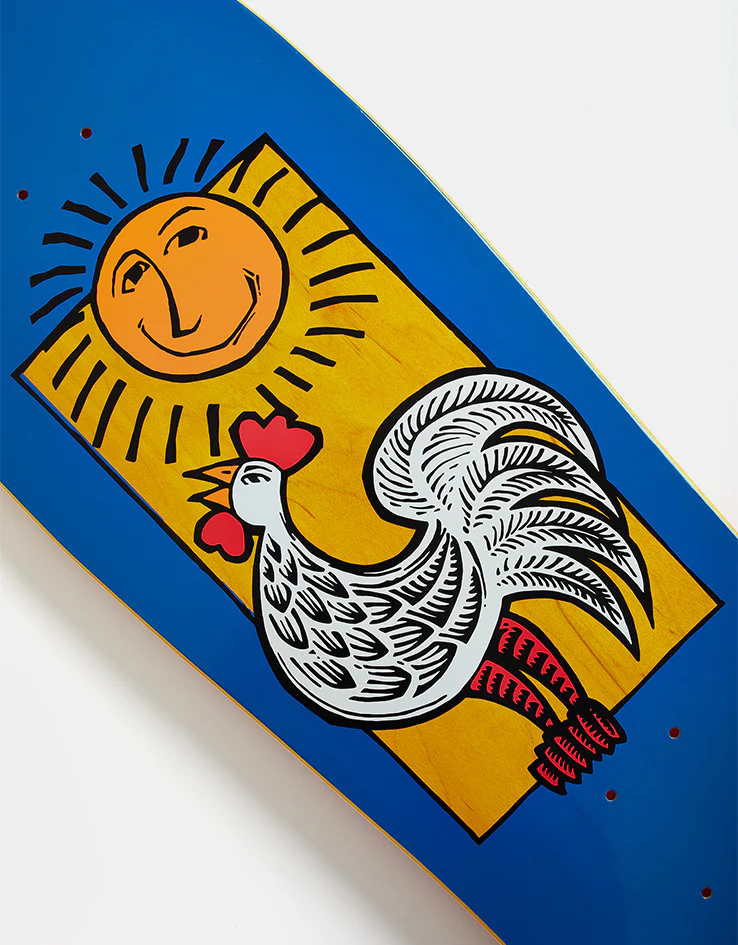 Chocolate Brenes Nicaraguan Sunrise Retro Reissue 024 Skateboard Deck - 9.75" - Image 3