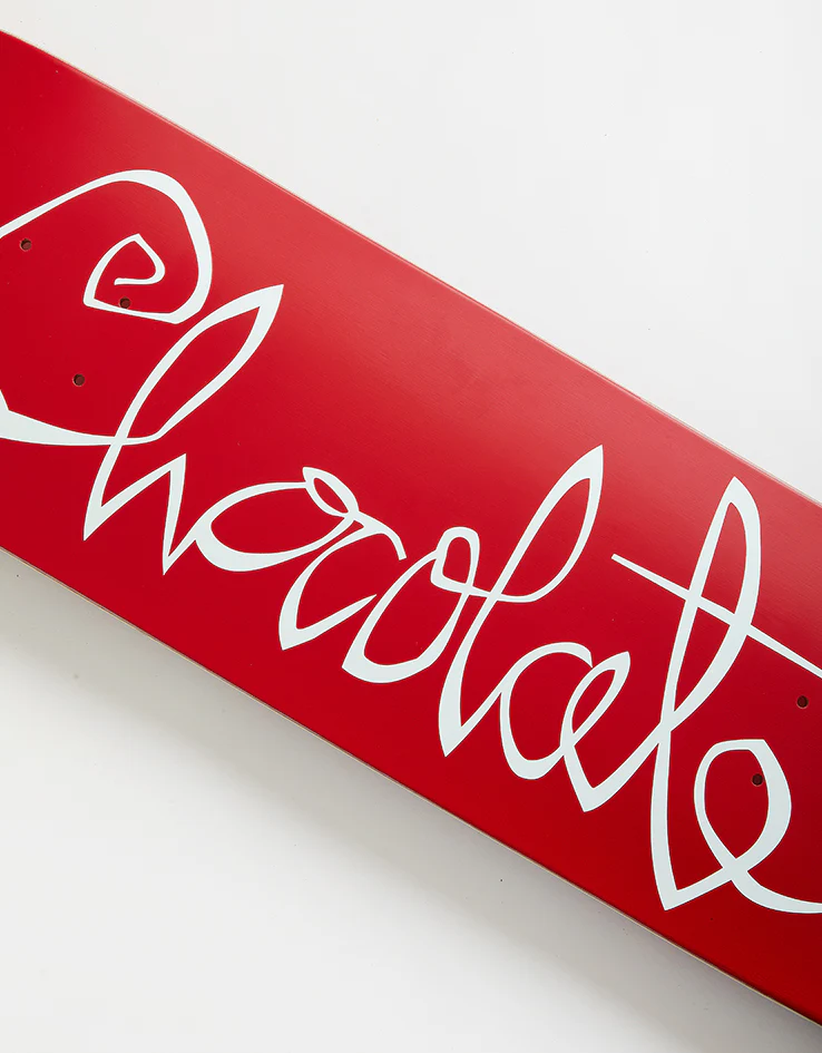 Chocolate Perez OG Script G059 Skateboard Deck - 8.4" - Image 2