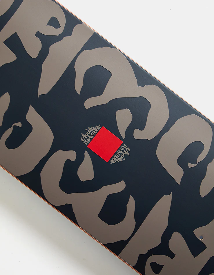 Chocolate Roberts Ink Blot 'TWIN TIP' G069 Skateboard Deck - 8.25" - Image 3
