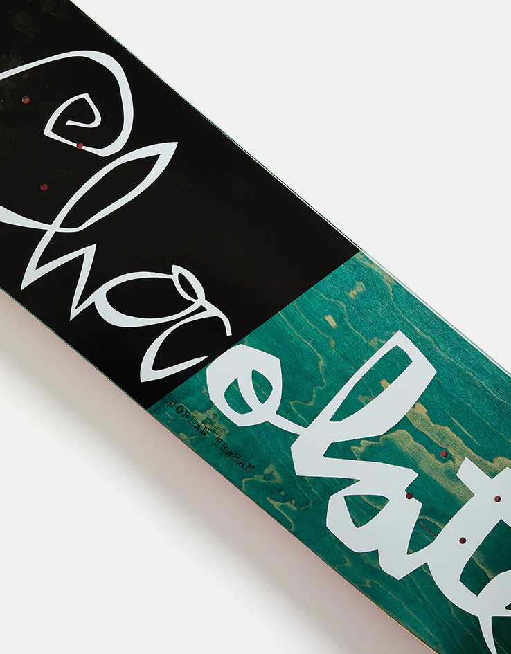 Chocolate Trahan Then Now Script G008 Skateboard Deck - 8" - Image 3