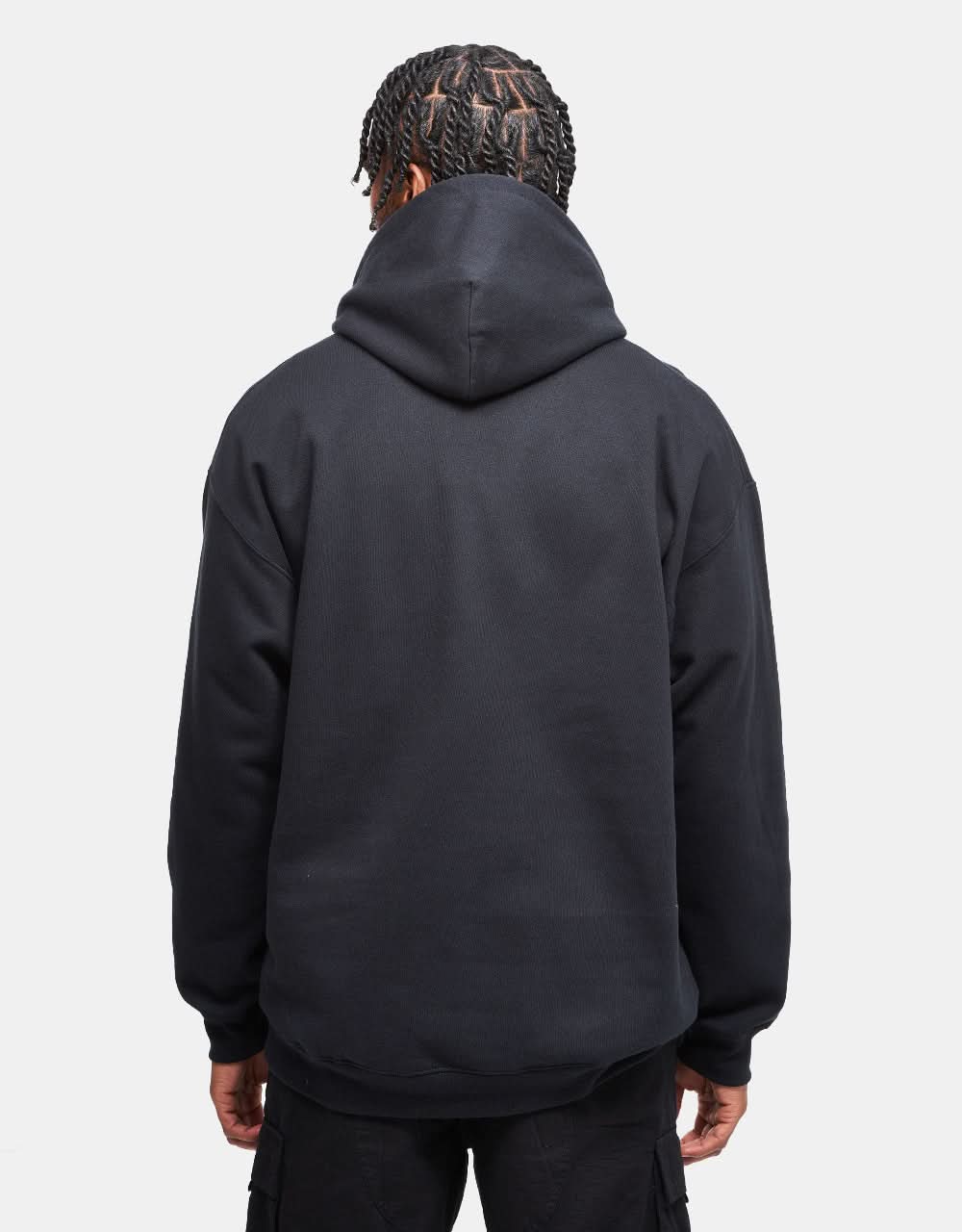 Chocolate x Route One 'Bristol' Flip the Script Pullover Hoodie - Black - Image 2