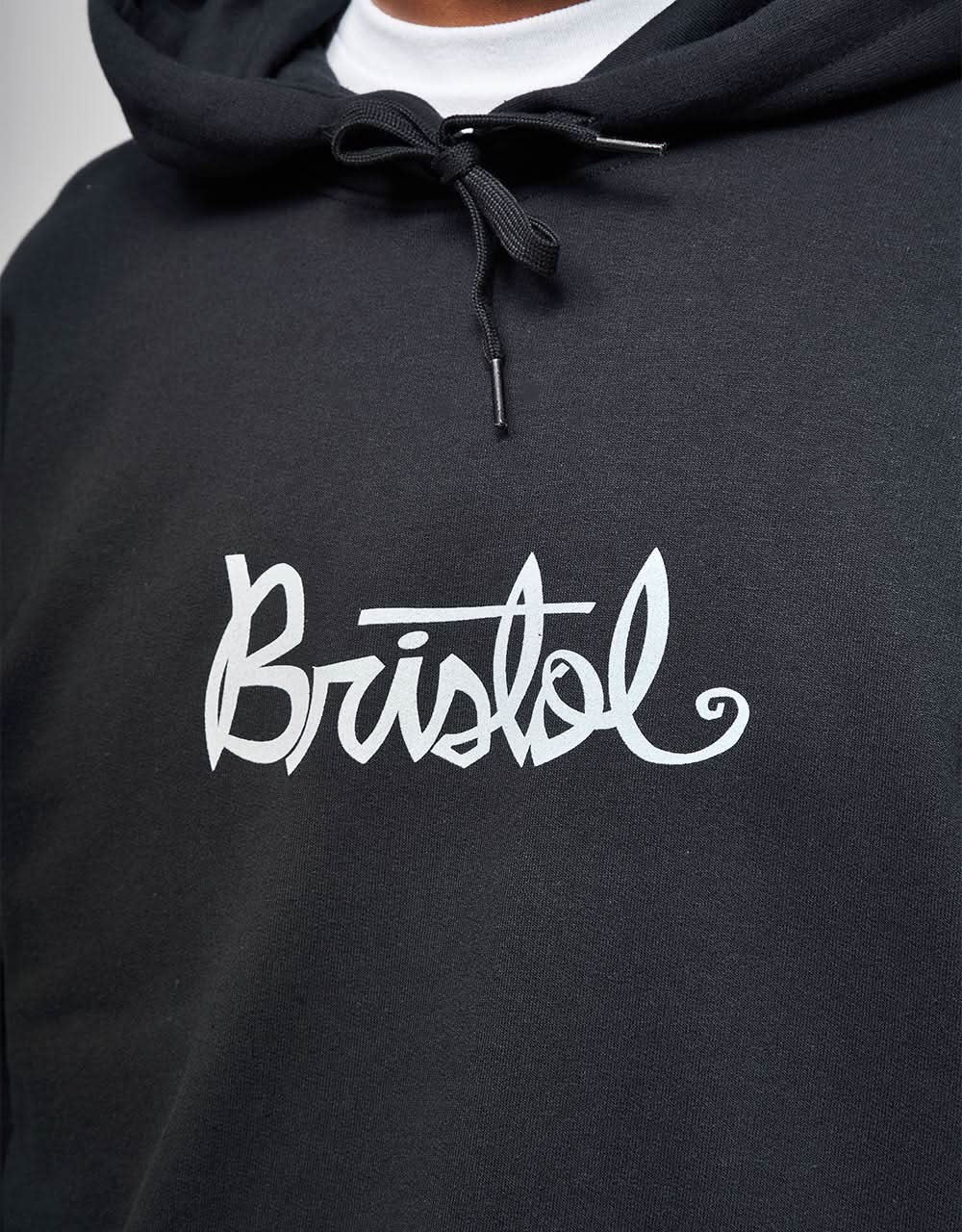 Chocolate x Route One 'Bristol' Flip the Script Pullover Hoodie - Black - Image 3