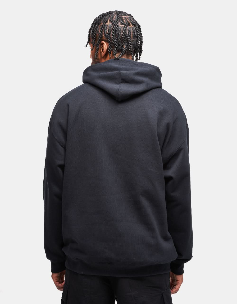 Chocolate x Route One 'London' Flip the Script Pullover Hoodie - Black - Image 2