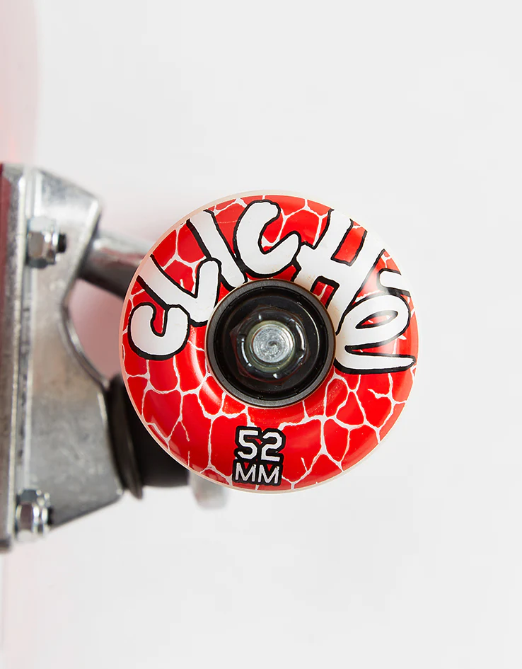 Cliché Banco Red Complete Skateboard - 8" - Image 5