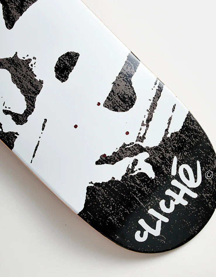 Cliché Europe Black RHM Skateboard Deck - Image 3