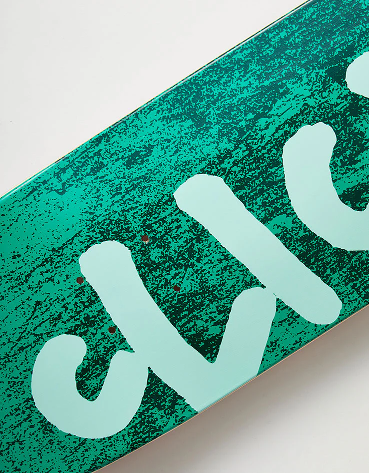 Cliché Handwritten Mint RHM Skateboard Deck - 8.125" - Image 3