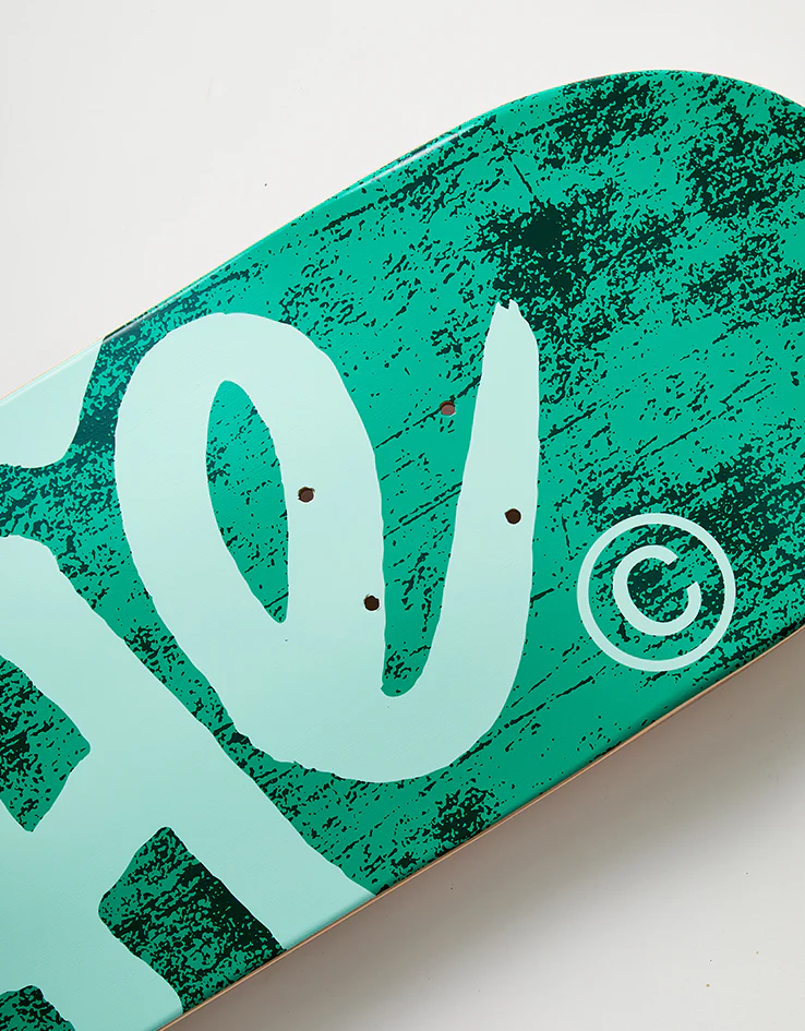Cliché Handwritten Mint RHM Skateboard Deck - 8.125" - Image 4