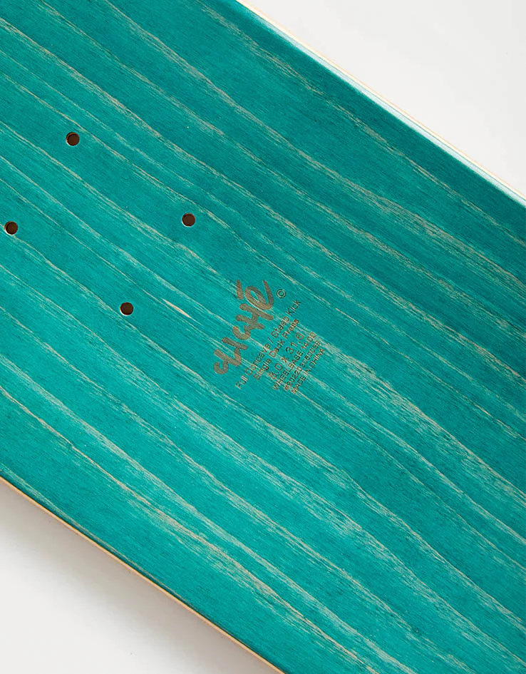 Cliché Handwritten RHM Skateboard Deck - Navy/Gold - Image 4