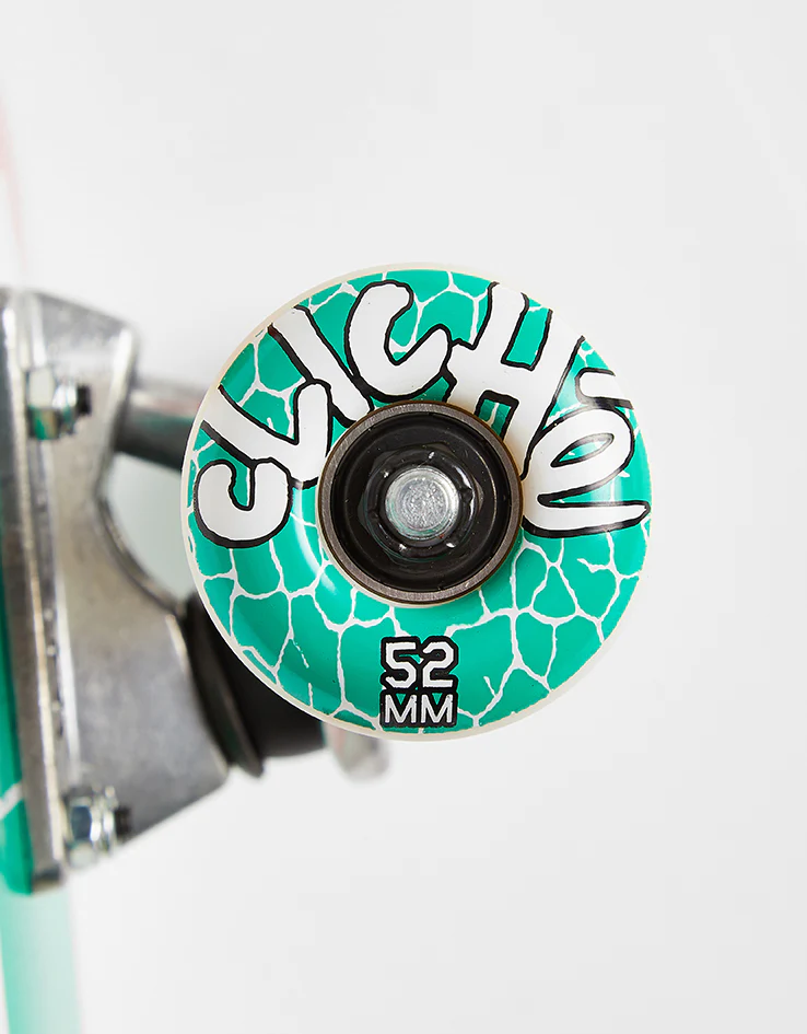 Cliché Woodcut Complete Skateboard - 8" - Image 6