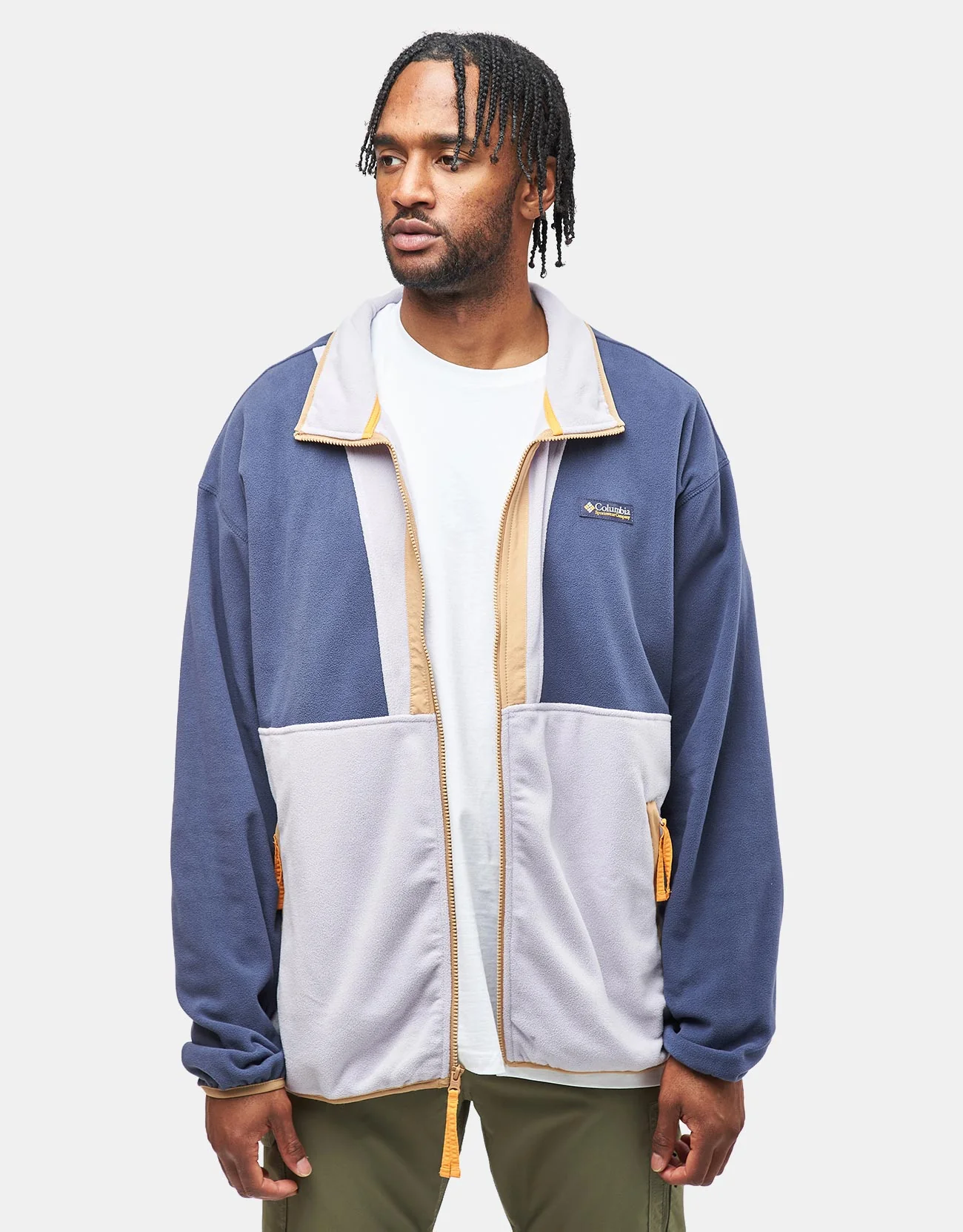 Columbia Backbowl™ II Lightweight Full Zip Fleece - Nocturnal/Lavendar Pearl - Image 2