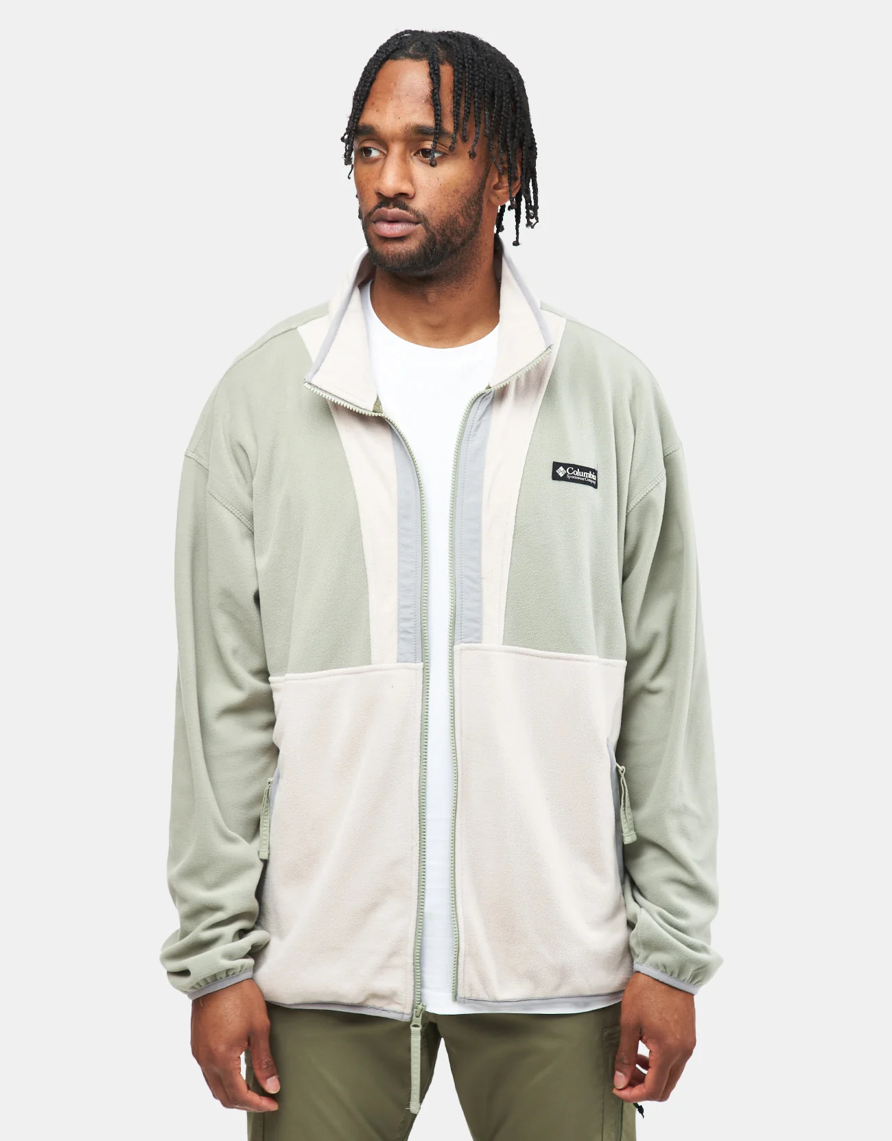 Columbia Backbowl™ II Lightweight Full Zip Fleece - Safari/Dark Stone - Image 3
