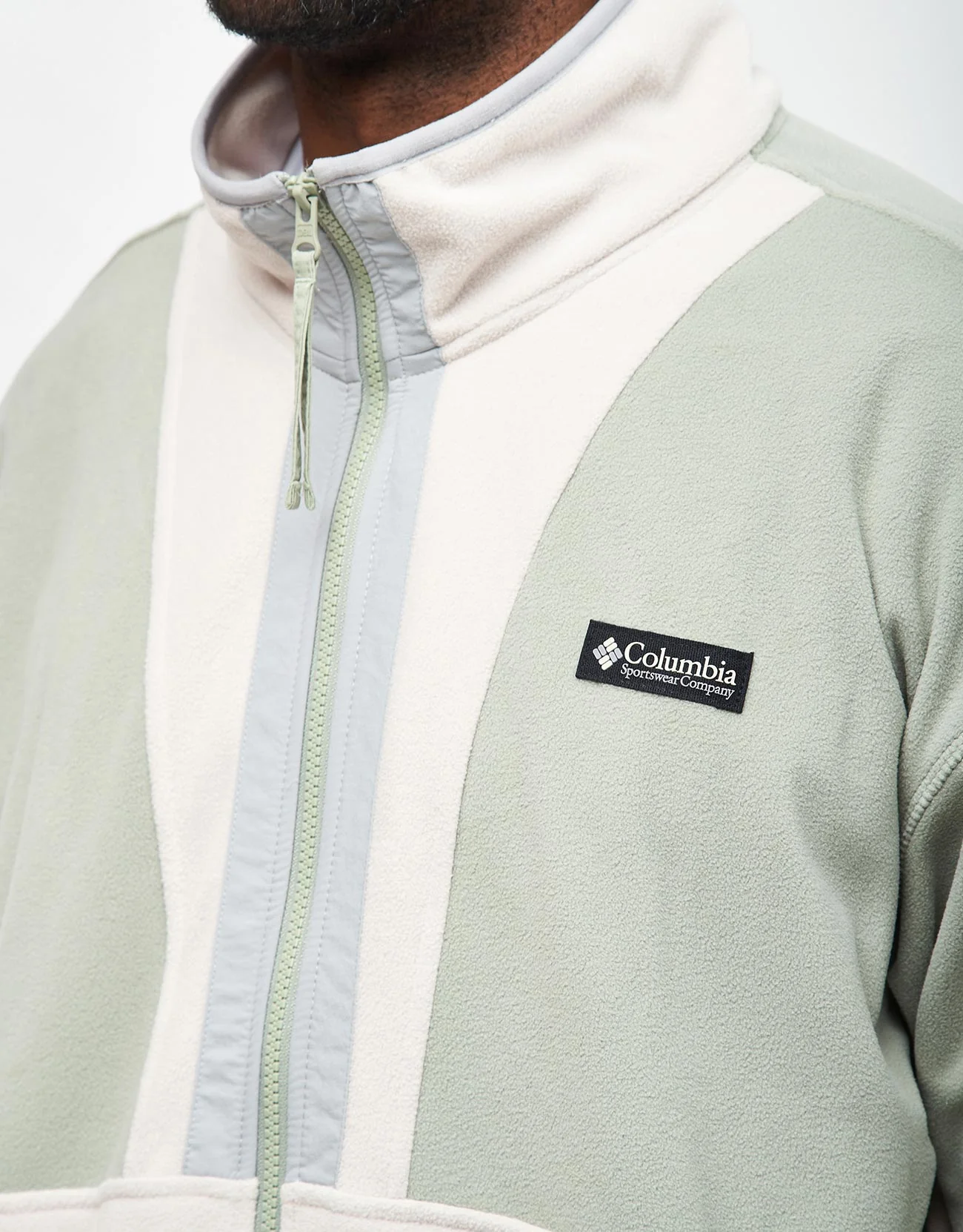 Columbia Backbowl™ II Lightweight Full Zip Fleece - Safari/Dark Stone - Image 4