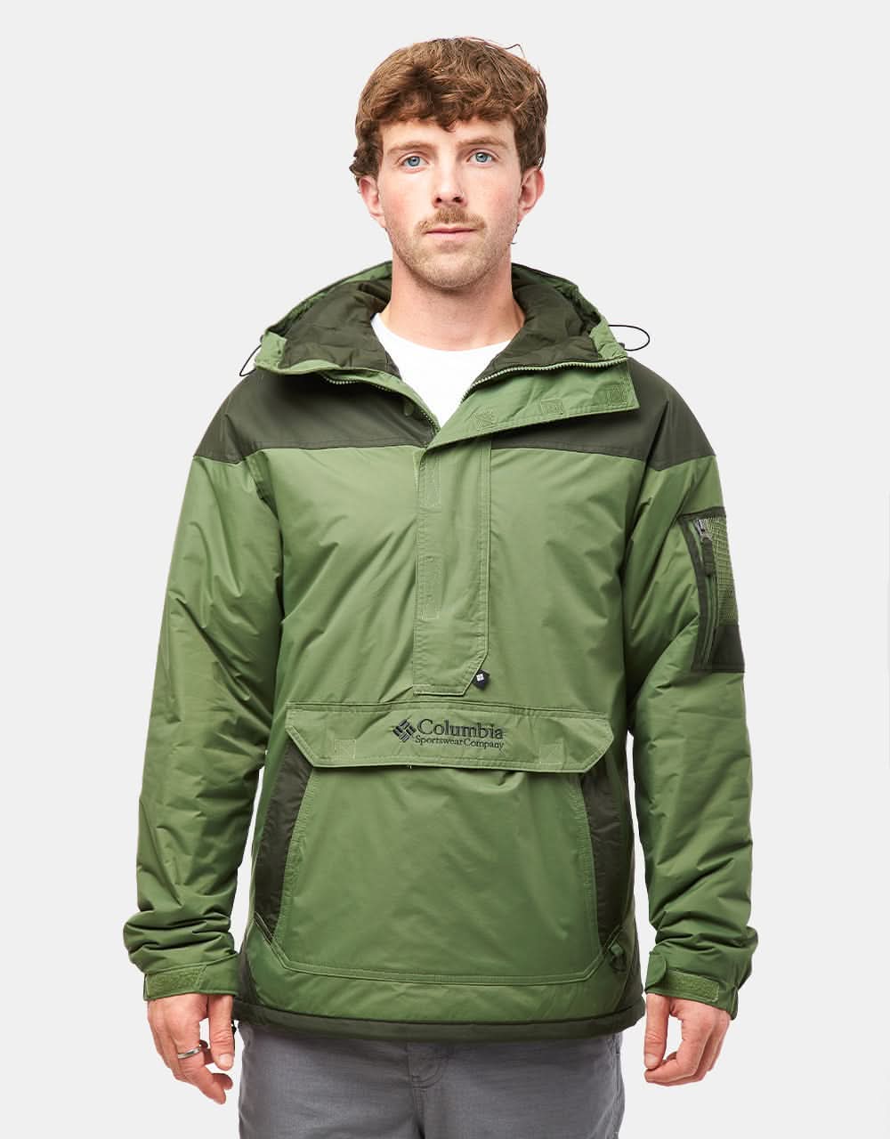 Columbia Challenger™ II Insulated Pullover Jacket - Canteen/Greenscape - Image 4