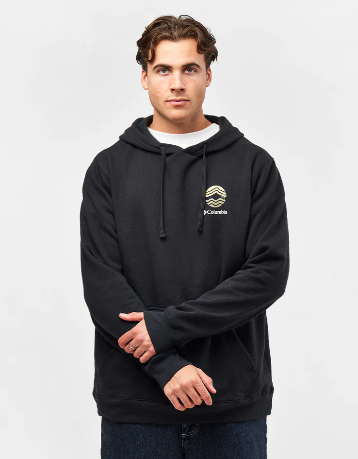Columbia Columbia Trek™ Pullover Hoodie - Black/Circular Linescape - Image 2
