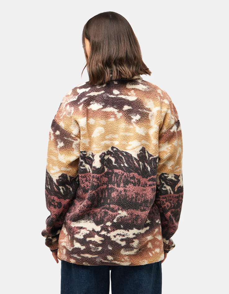Columbia Helvetia™ II Printed Half Snap Fleece - Camel Brown Sisters - Image 8