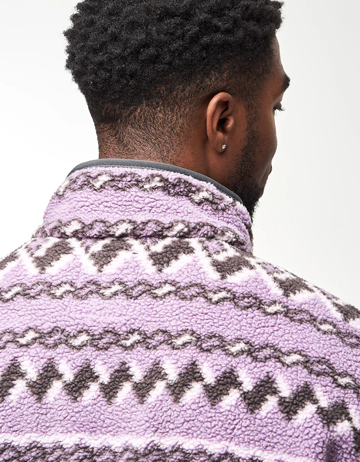 Columbia Helvetia™ II Printed Half Snap Fleece - Shale Purple Knitknot - Image 5