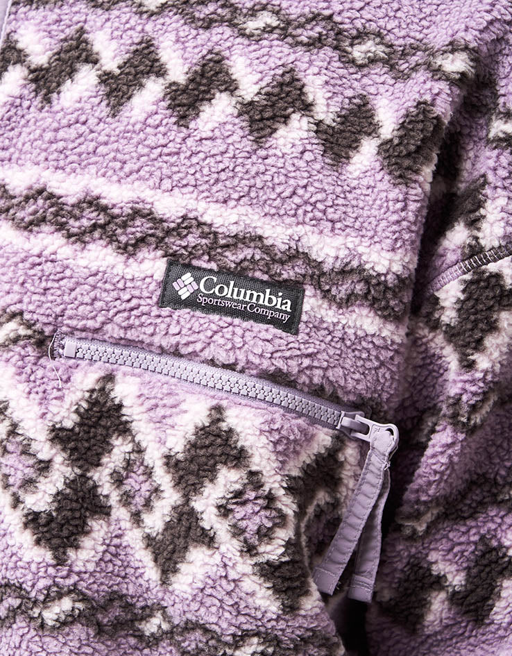 Columbia Helvetia™ II Printed Half Snap Fleece - Shale Purple Knitknot - Image 6