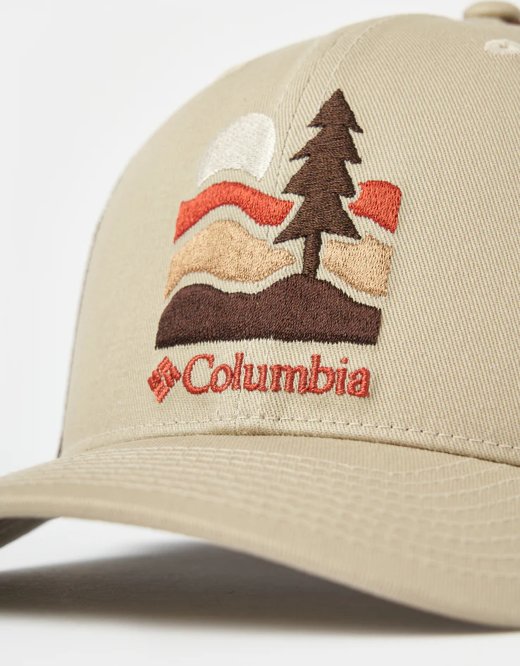 Columbia™ Mesh Snapback Cap - Ancient Fossil/Get Hiked - Image 2