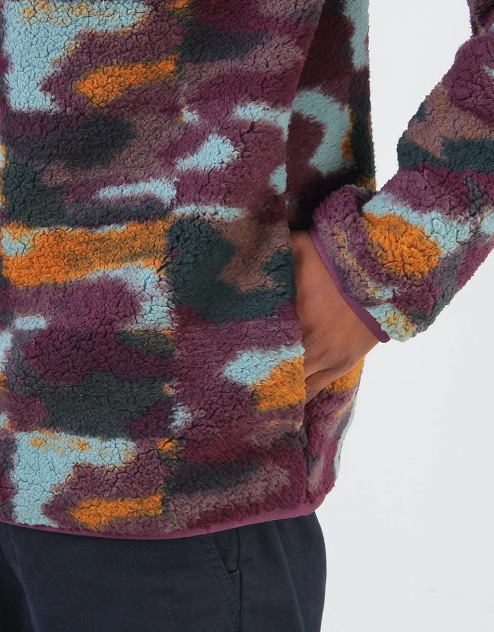Columbia Mountain Side™ Heavyweight FZ Fleece - Black Cherry Camo - Image 4
