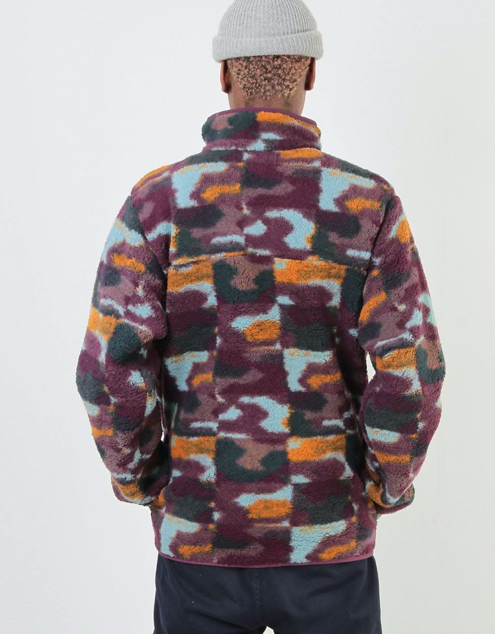 Columbia Mountain Side™ Heavyweight FZ Fleece - Black Cherry Camo - Image 5