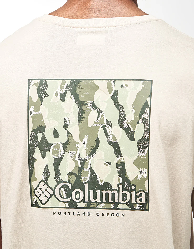 Columbia North Cascades™ Short Sleeve T-Shirt - Dark Stone/Framed Treebark - Image 3