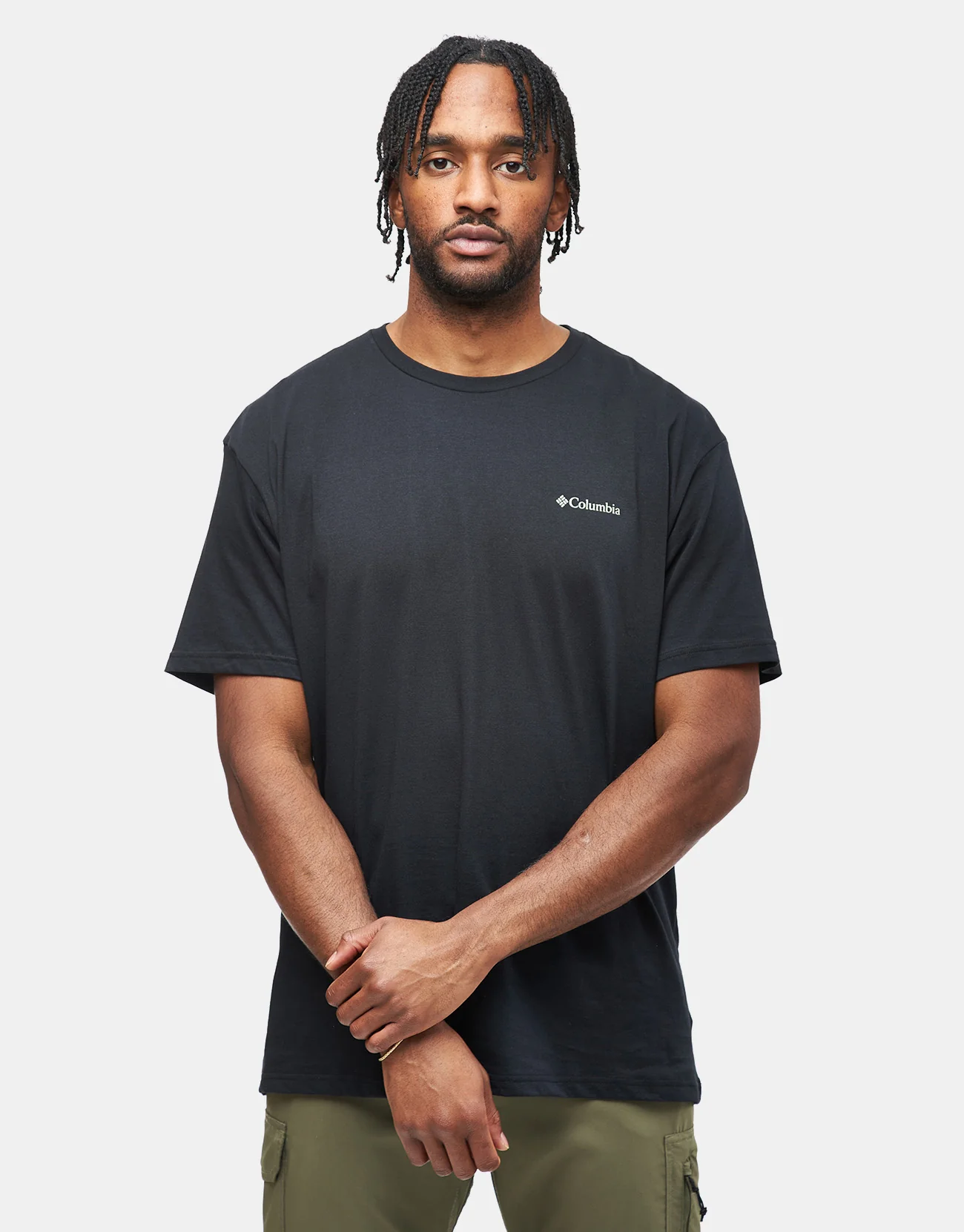 Columbia North Cascades™ T-Shirt - Black/Pastelled Framed - Image 2
