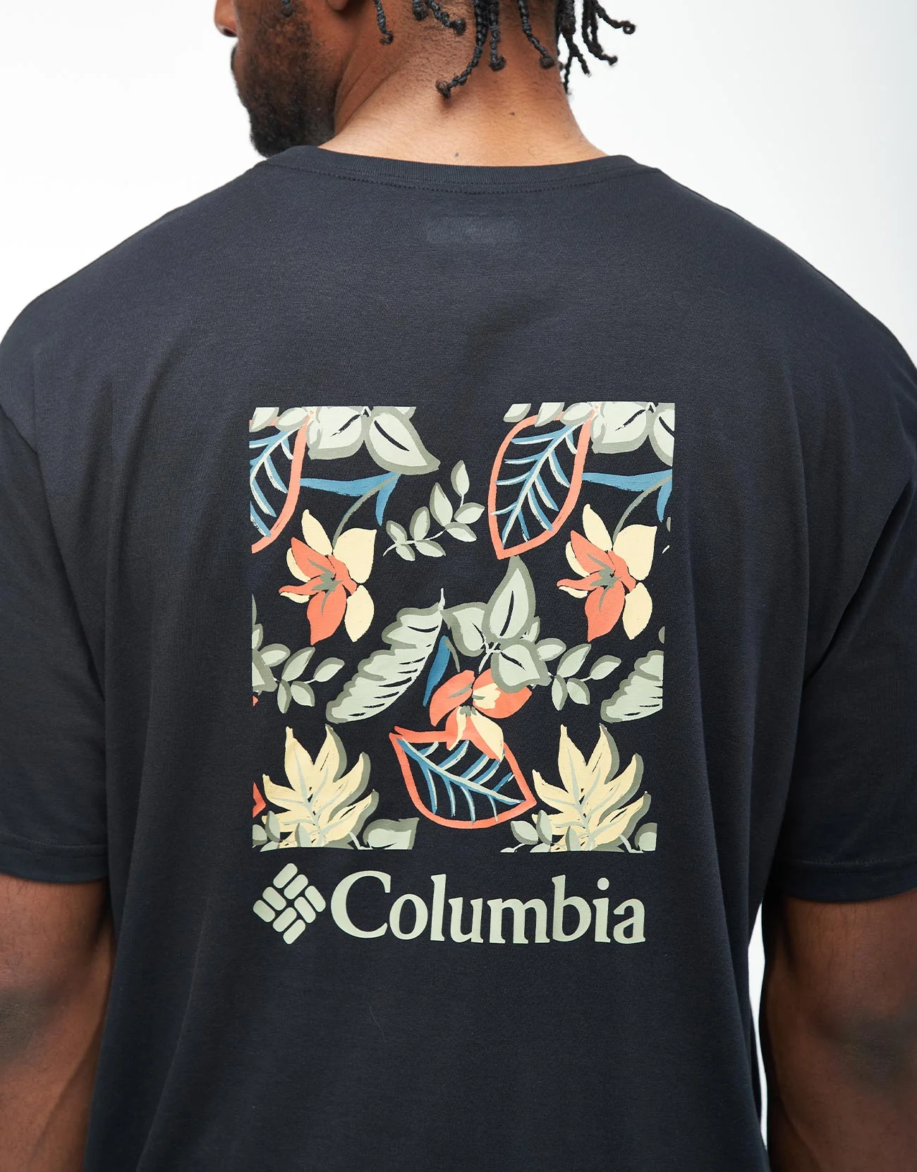 Columbia North Cascades™ T-Shirt - Black/Pastelled Framed - Image 3