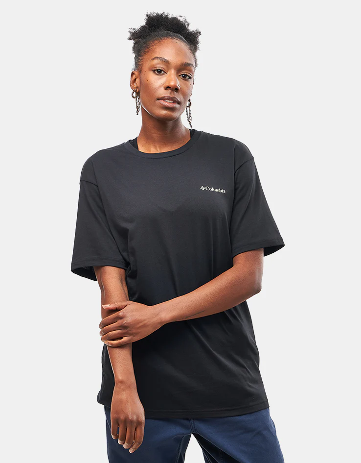 Columbia North Cascades™ T-Shirt - Black/Pastelled Framed - Image 6