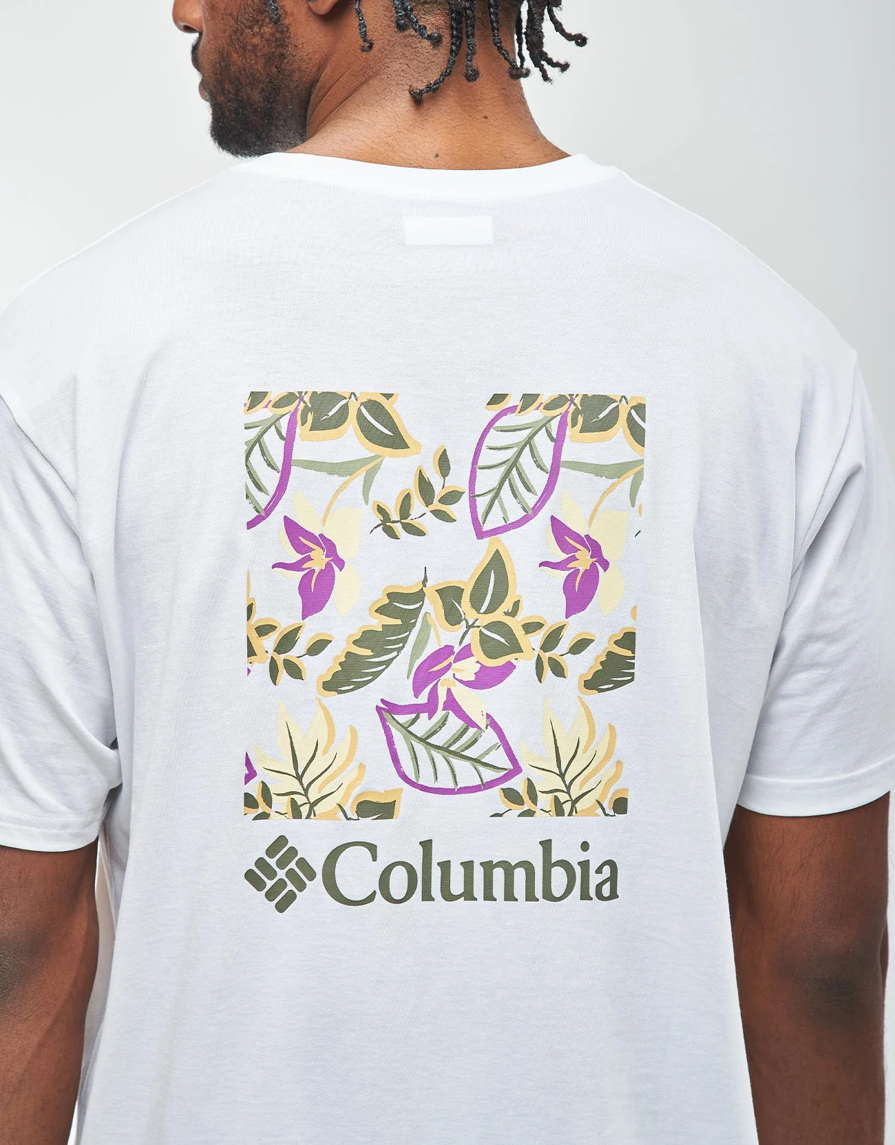 Columbia North Cascades™ T-Shirt - White/Pastelled Framed - Image 3