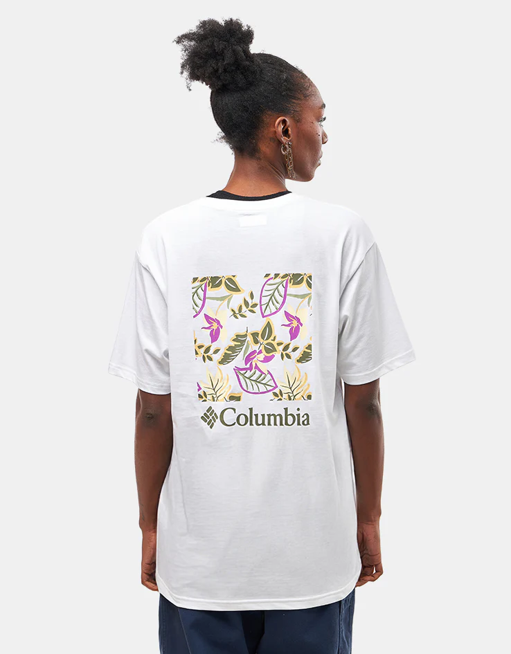 Columbia North Cascades™ T-Shirt - White/Pastelled Framed - Image 5