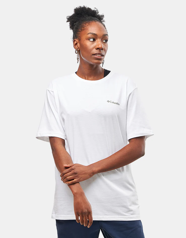 Columbia North Cascades™ T-Shirt - White/Pastelled Framed - Image 6