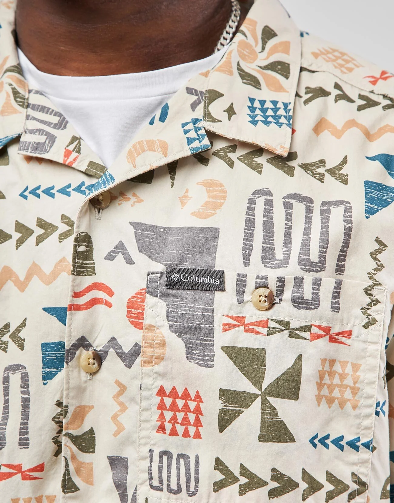 Columbia Pine Canyon™ S/S Shirt - Dark Stone/Outer Bounds - Image 4