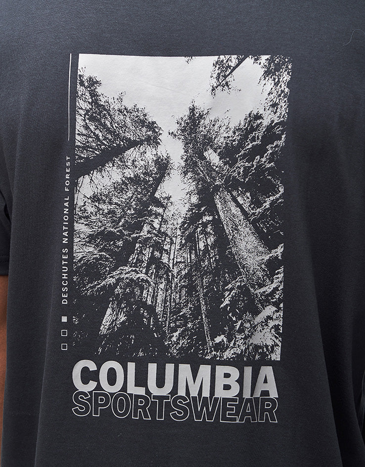 Columbia Rapid Ridge™ Back Graphic II T-Shirt - Black/Amazing Heights - Image 3