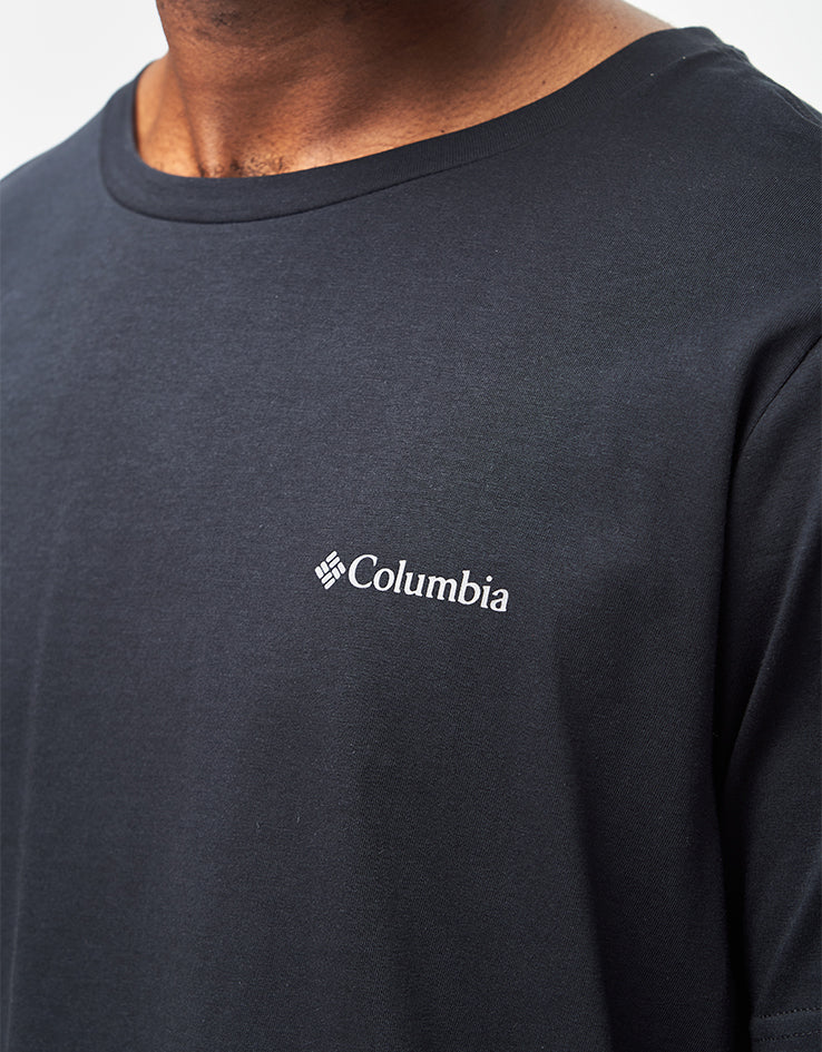 Columbia Rapid Ridge™ Back Graphic II T-Shirt - Black/Amazing Heights - Image 4
