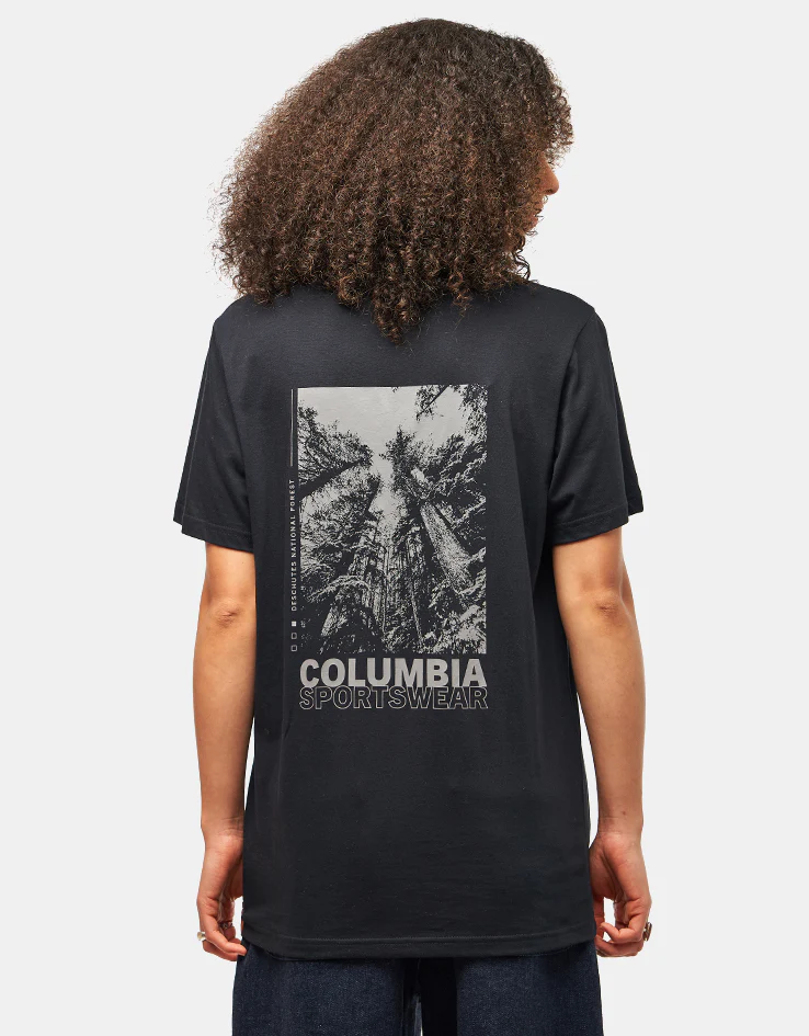 Columbia Rapid Ridge™ Back Graphic II T-Shirt - Black/Amazing Heights - Image 5