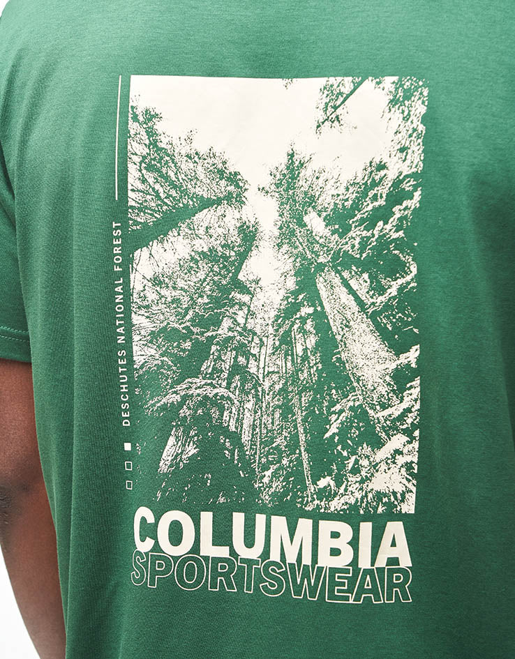 Columbia Rapid Ridge™ Back Graphic II T-Shirt - Rain Forest/Amazing Heights - Image 3