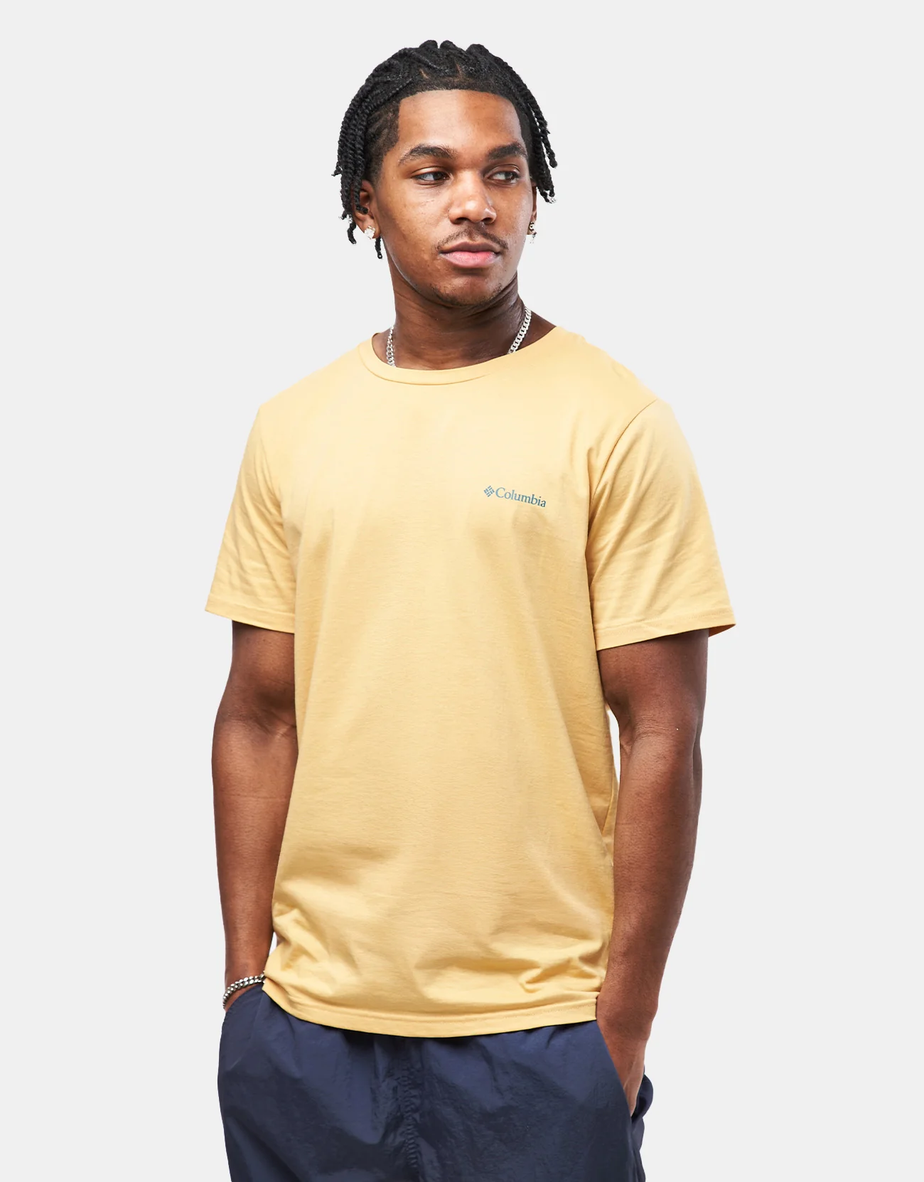 Columbia Rapid Ridge™ Back Graphic II T-Shirt - Sand Dune/Heavenly Horizons - Image 2