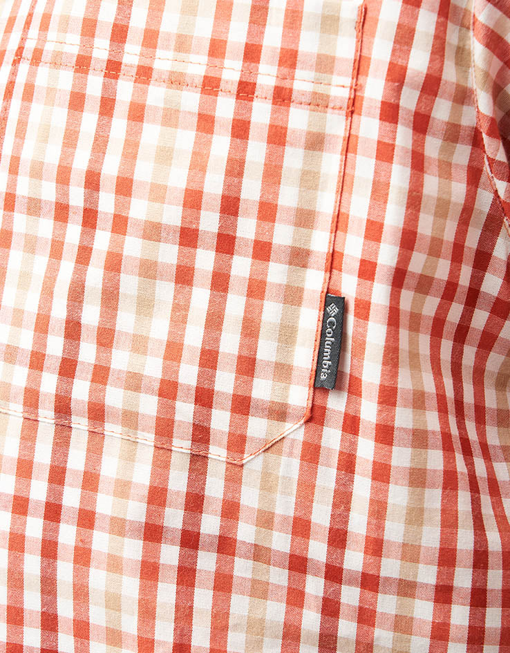 Columbia Rapid Rivers™ II S/S Shirt - Tuscan/Multi Gingham - Image 4