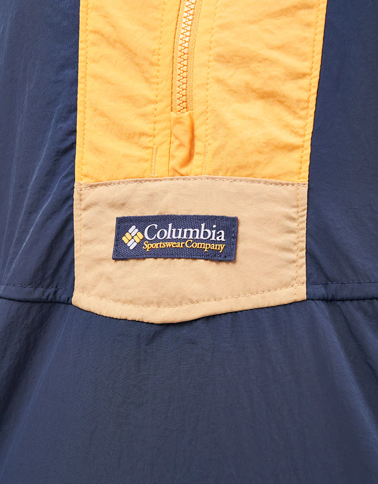 Columbia Riptide™ II Retro Windbreaker Anorak - Nocturnal/Summer Orange - Image 13