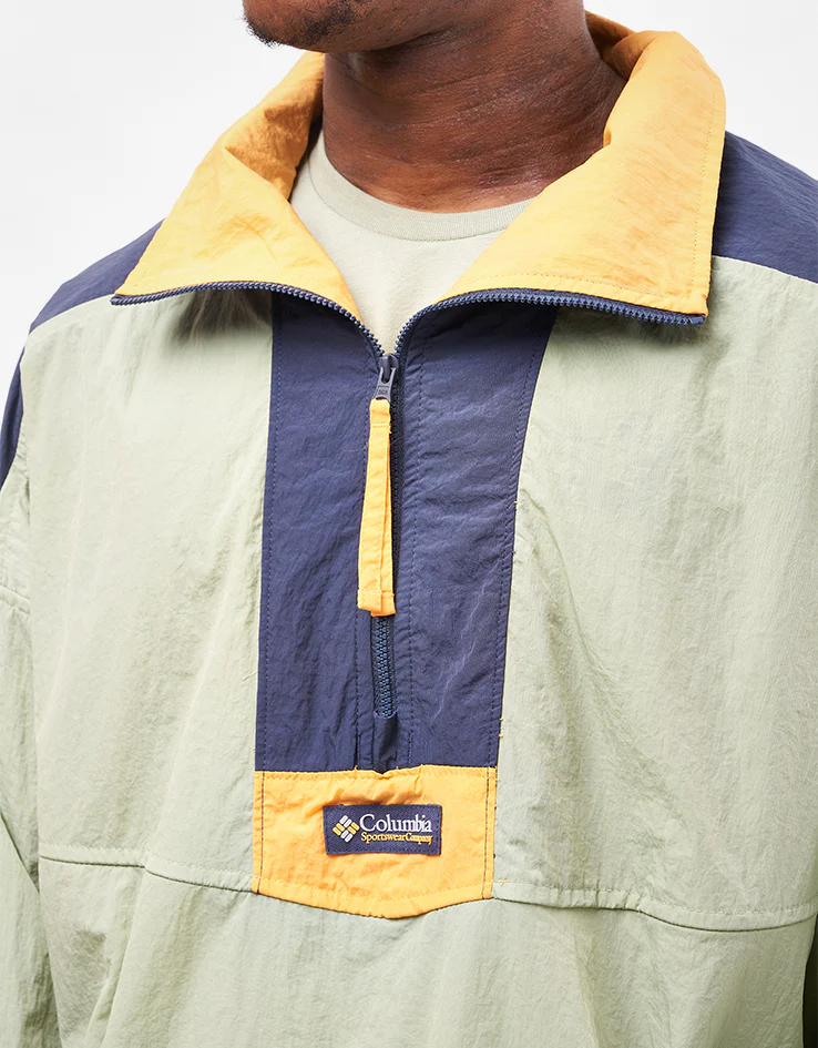 Columbia Riptide™ II Retro Windbreaker Anorak - Safari/Nocturnal - Image 7