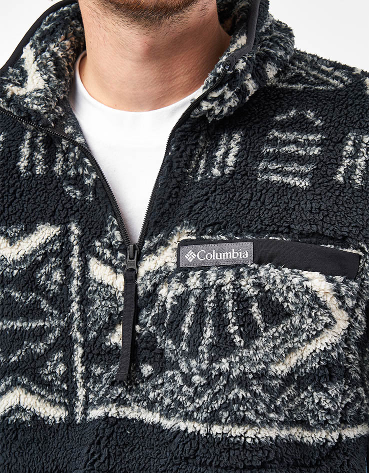 Columbia Rugged Ridge™ High Pile Half Zip Fleece - Black Deschutes Day - Image 3