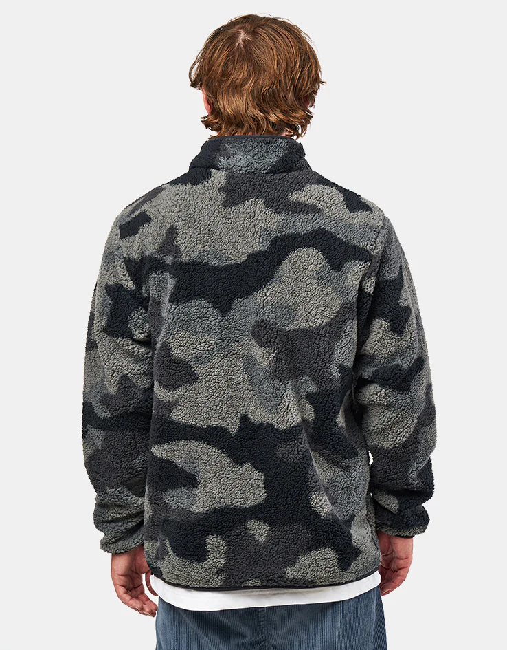 Columbia Rugged Ridge™ High Pile Half Zip Fleece - Black Mod Camo - Image 2