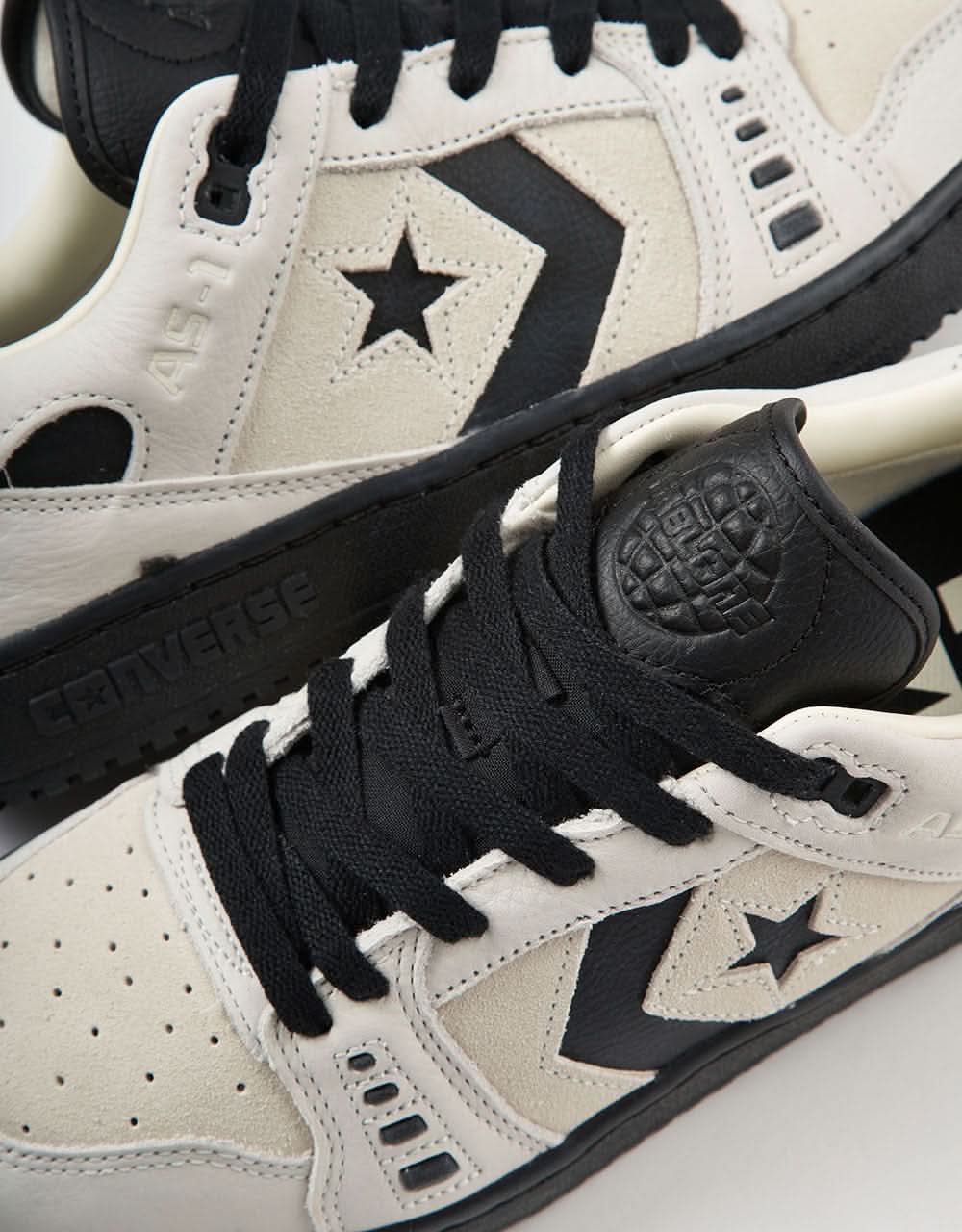 Converse AS-1 Pro Skate Shoes - Egret/Black/Black - Image 4