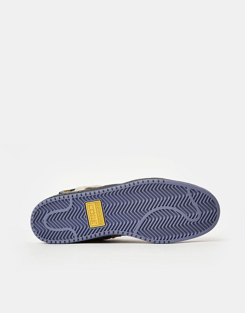 Converse AS-1 Pro Suede & Cordura Skate Shoes - Beach Stone/Baritone Blue - Image 3