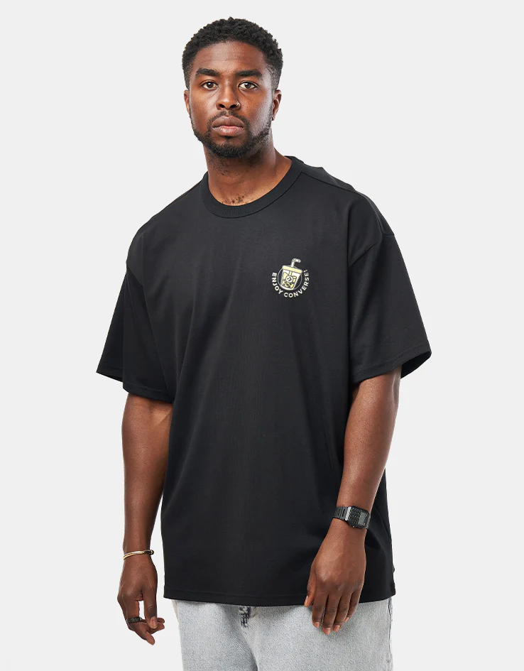 Converse Boba Tea T-Shirt - Converse Black - Image 2